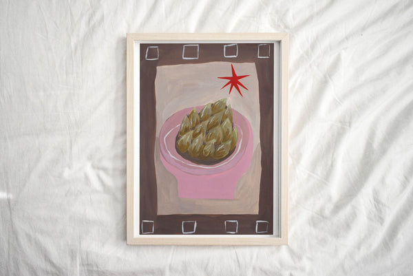 Spring Artichoke Print
