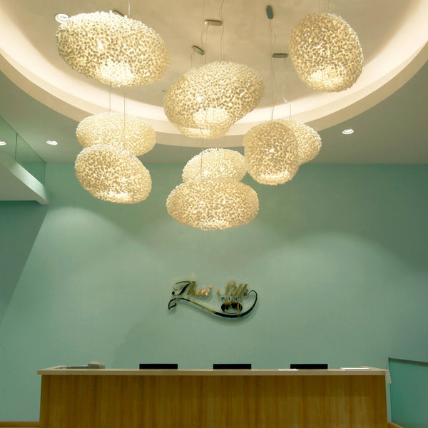 Paradise by Ango – Handcrafted Silk Cocoon Pendant Light
