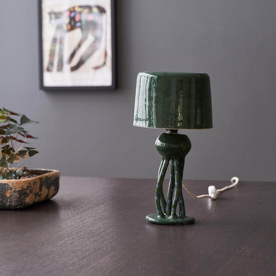 Green Squid' Lamp