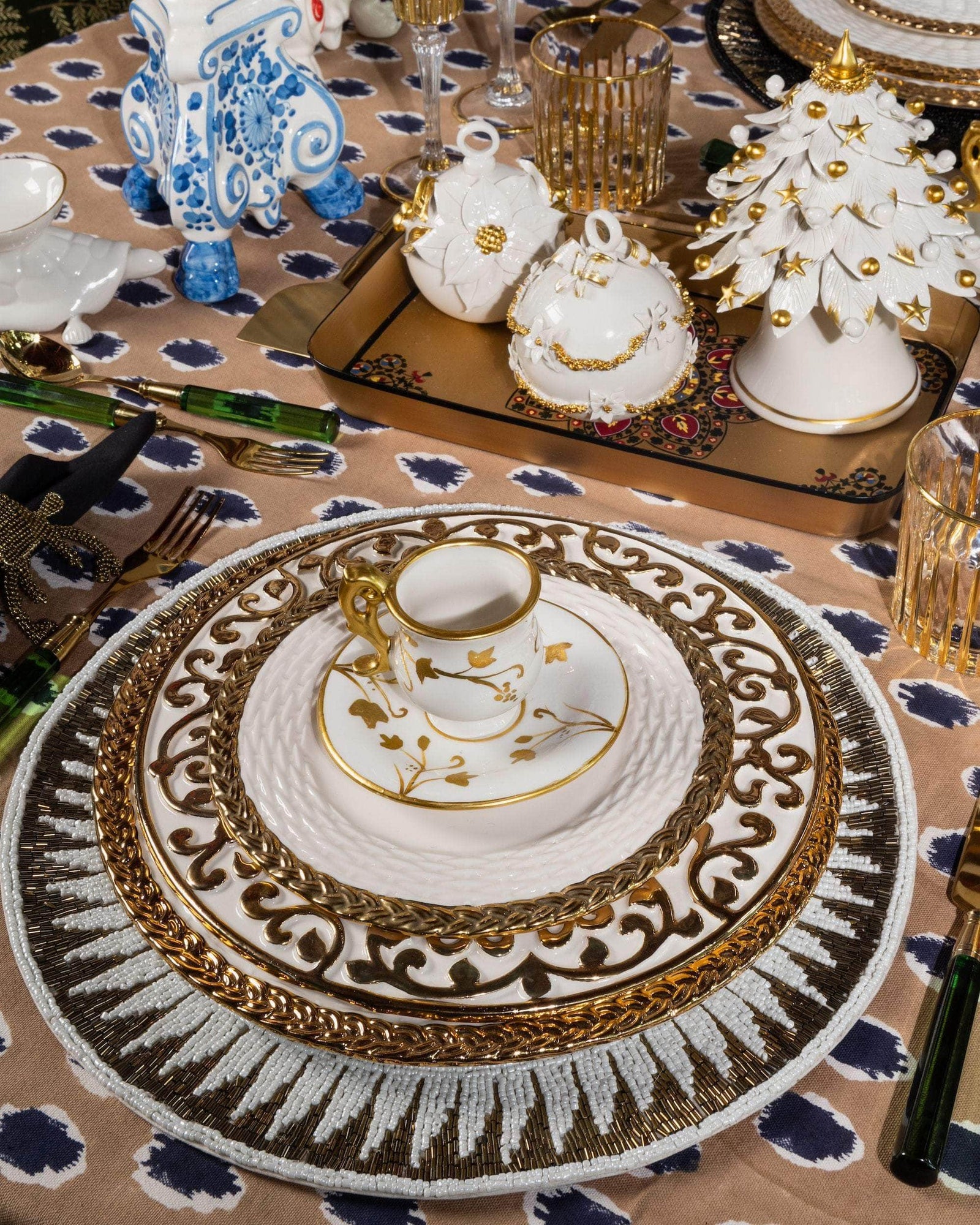 Beaded Placemat - Set of 2