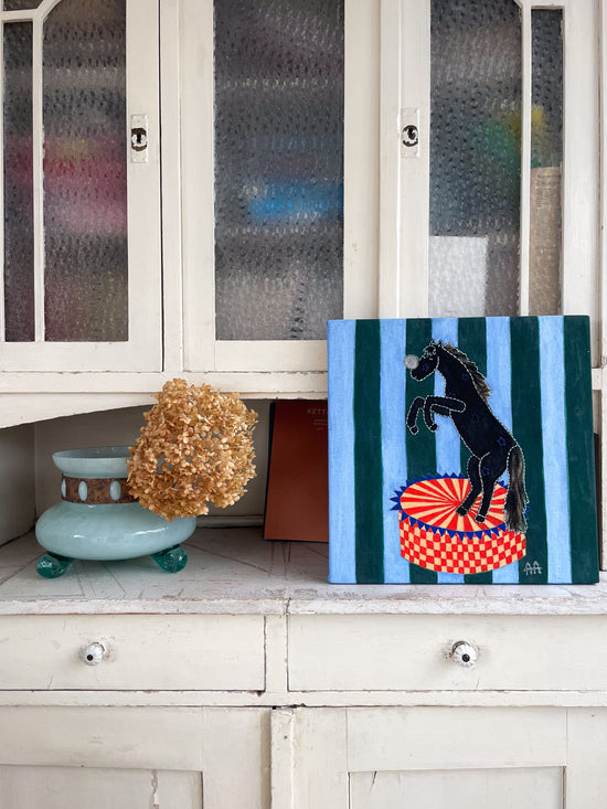 Striped Horse One, Original Painting