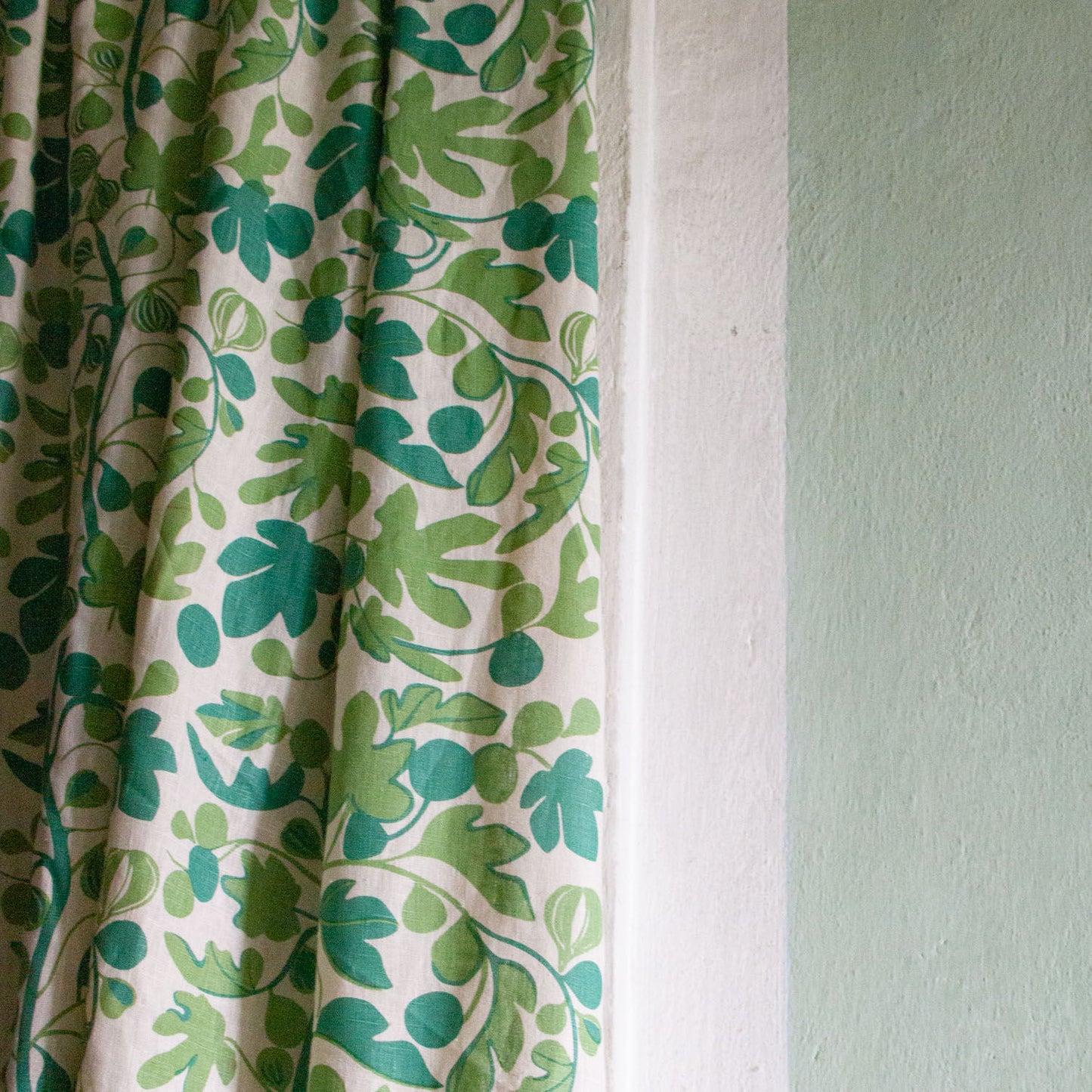 Figs Fabric (Shades of Green)