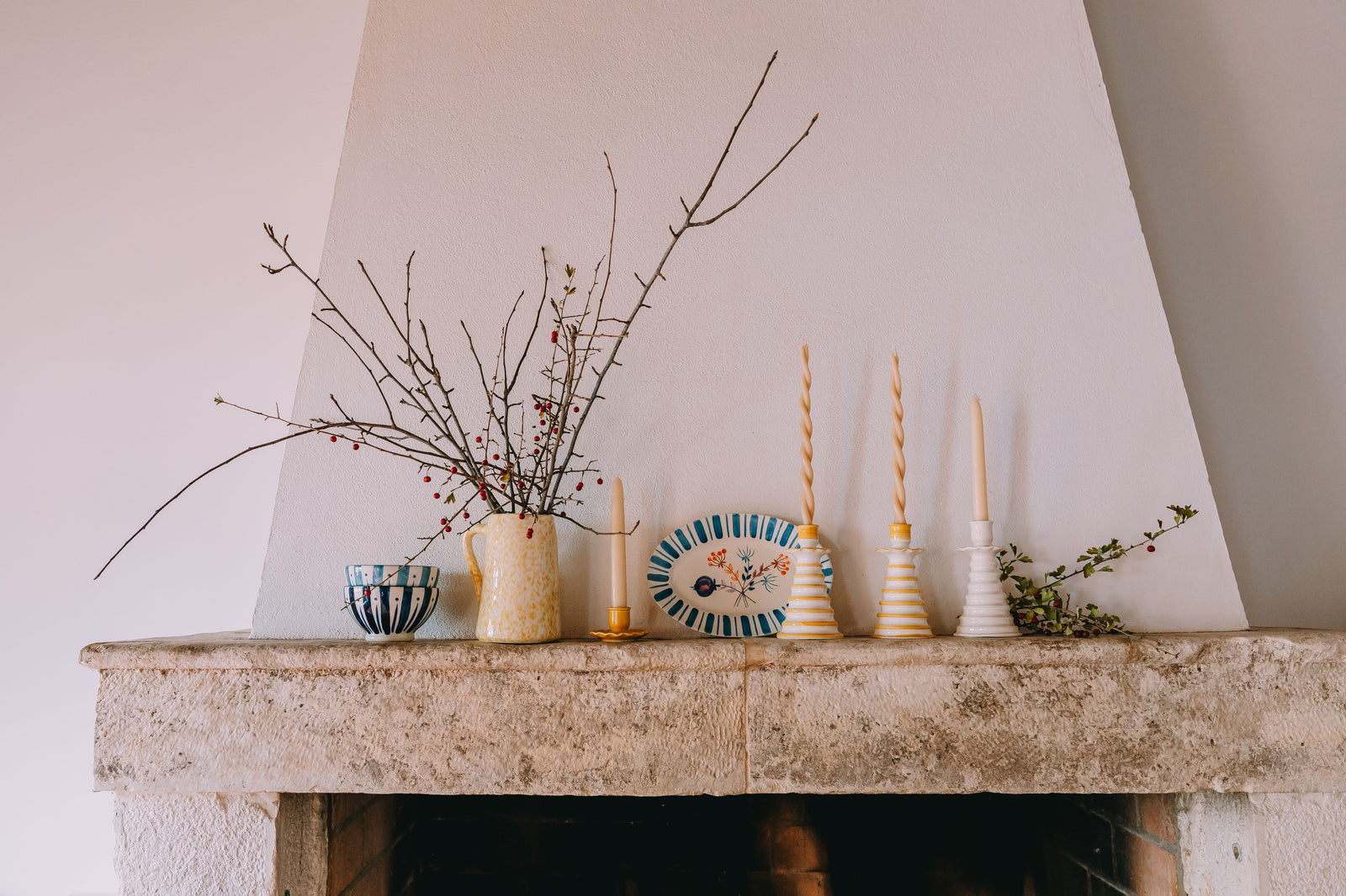 Blue Serving Plate – The Portuguese Chitas