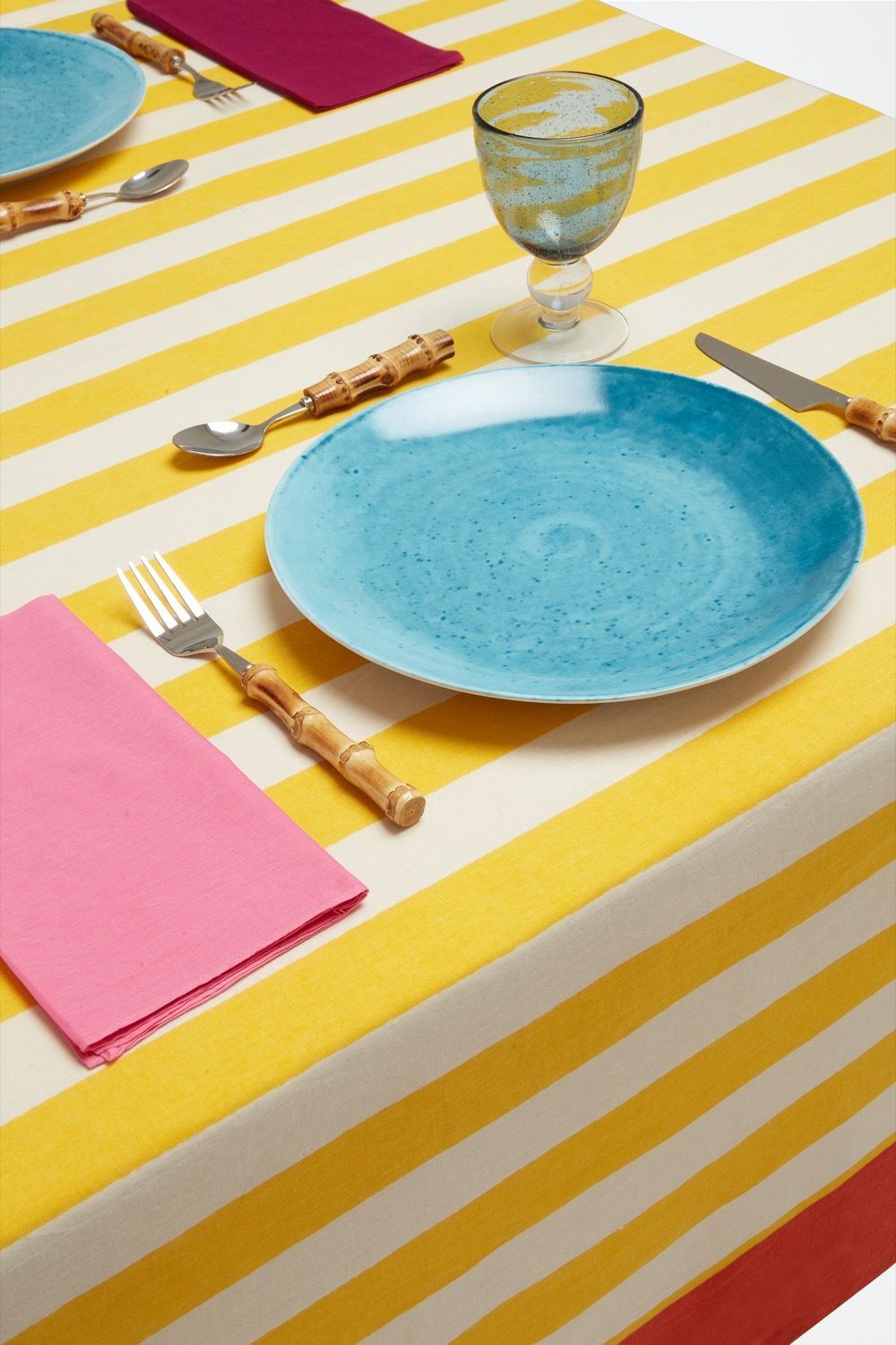 La Veste X Lisa Corti Nizam Stripes Sun Yellow Natural