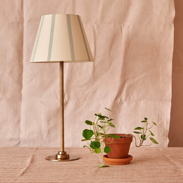 Blue Stripe Lampshade