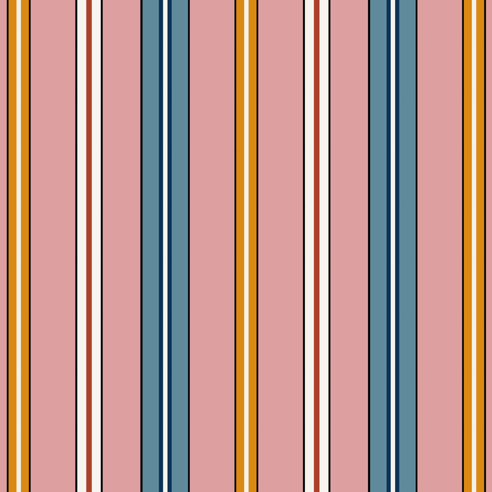Sporty Stripes - Pink