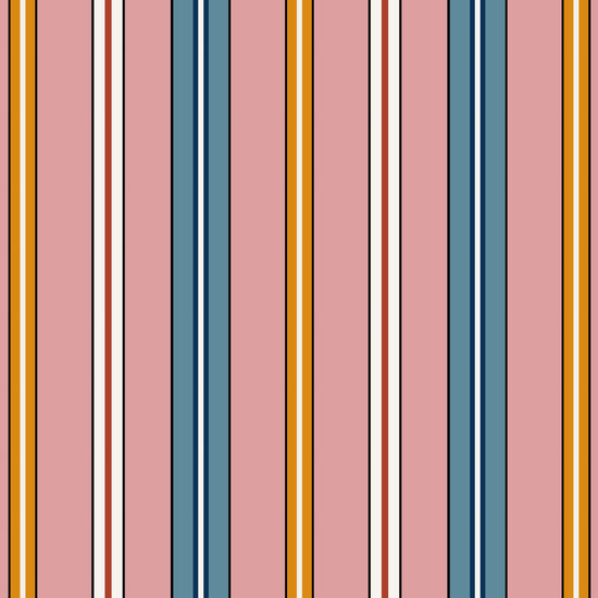 Sporty Stripes - Pink