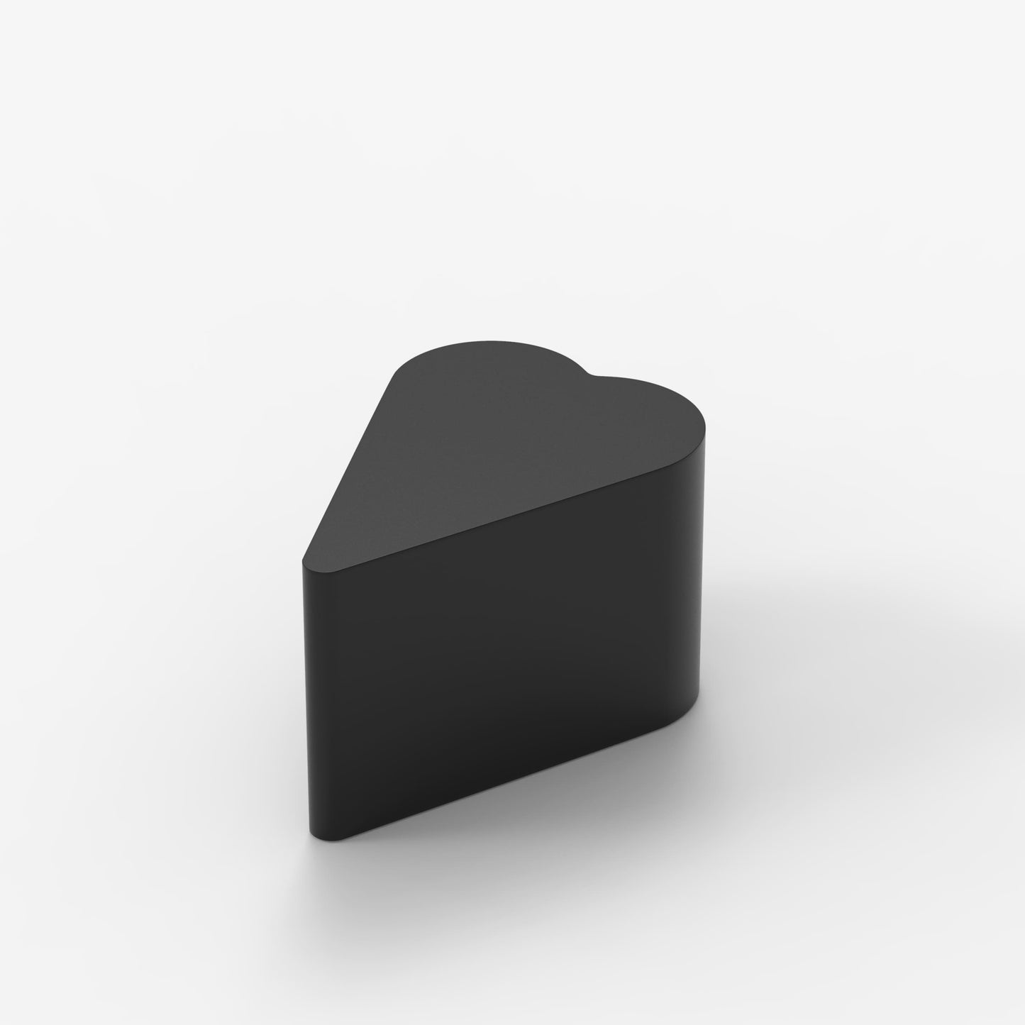 Heart ST - Powder Coated Steel Side Table