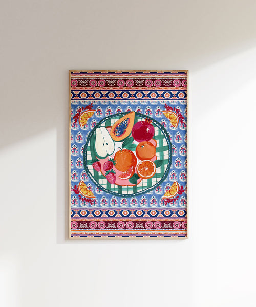 Fruity Plate' Print