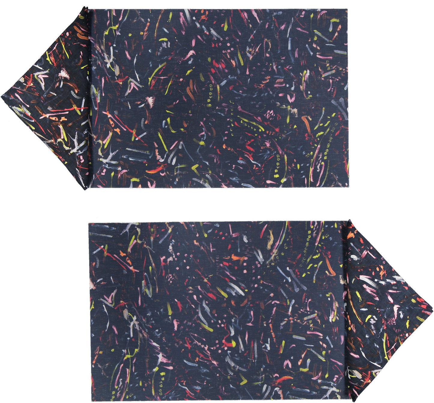 Night Lights Rectangular Placemats and Small Napkins set for 2