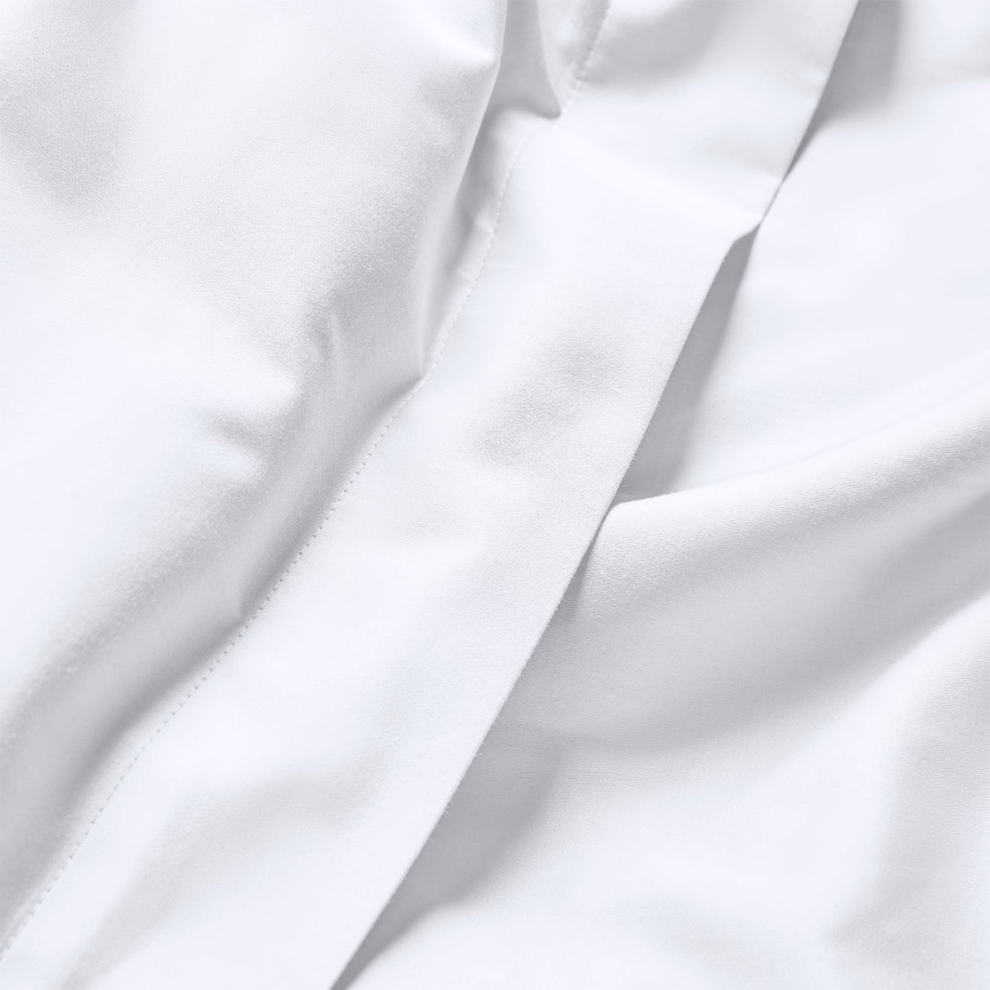 Luxury Organic White Edged Pillowcases
