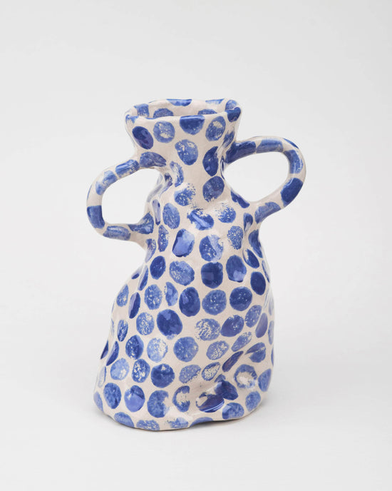 Dotted Amphora Vase