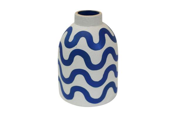 Beehive Vase in Wave