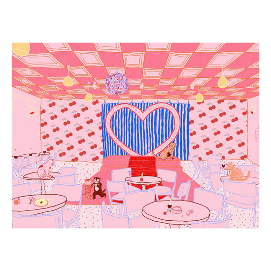 Dorfdisco - Fine Art Print
