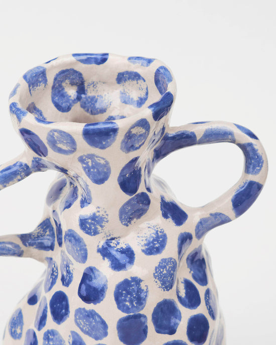 Dotted Amphora Vase