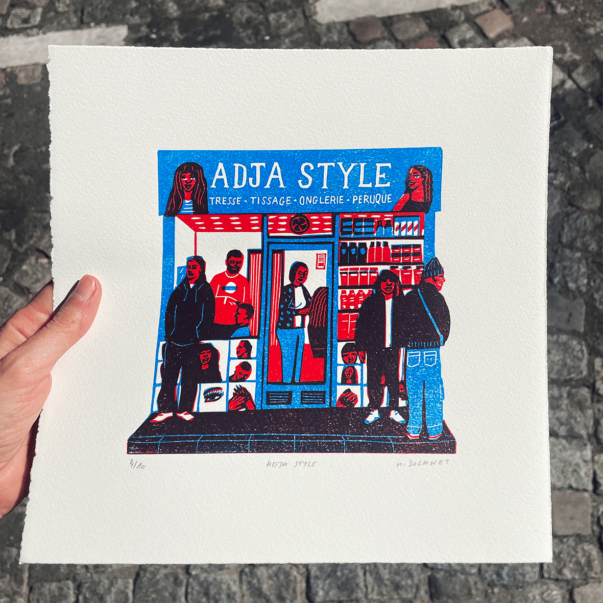 Adja Style Print