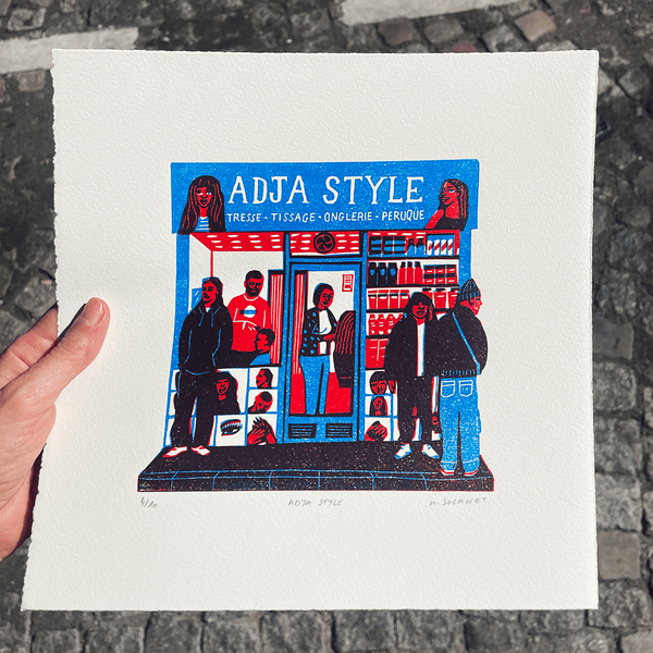 Adja Style Print