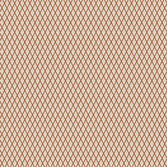 Little Lattice Wallpaper - Burnt Orange