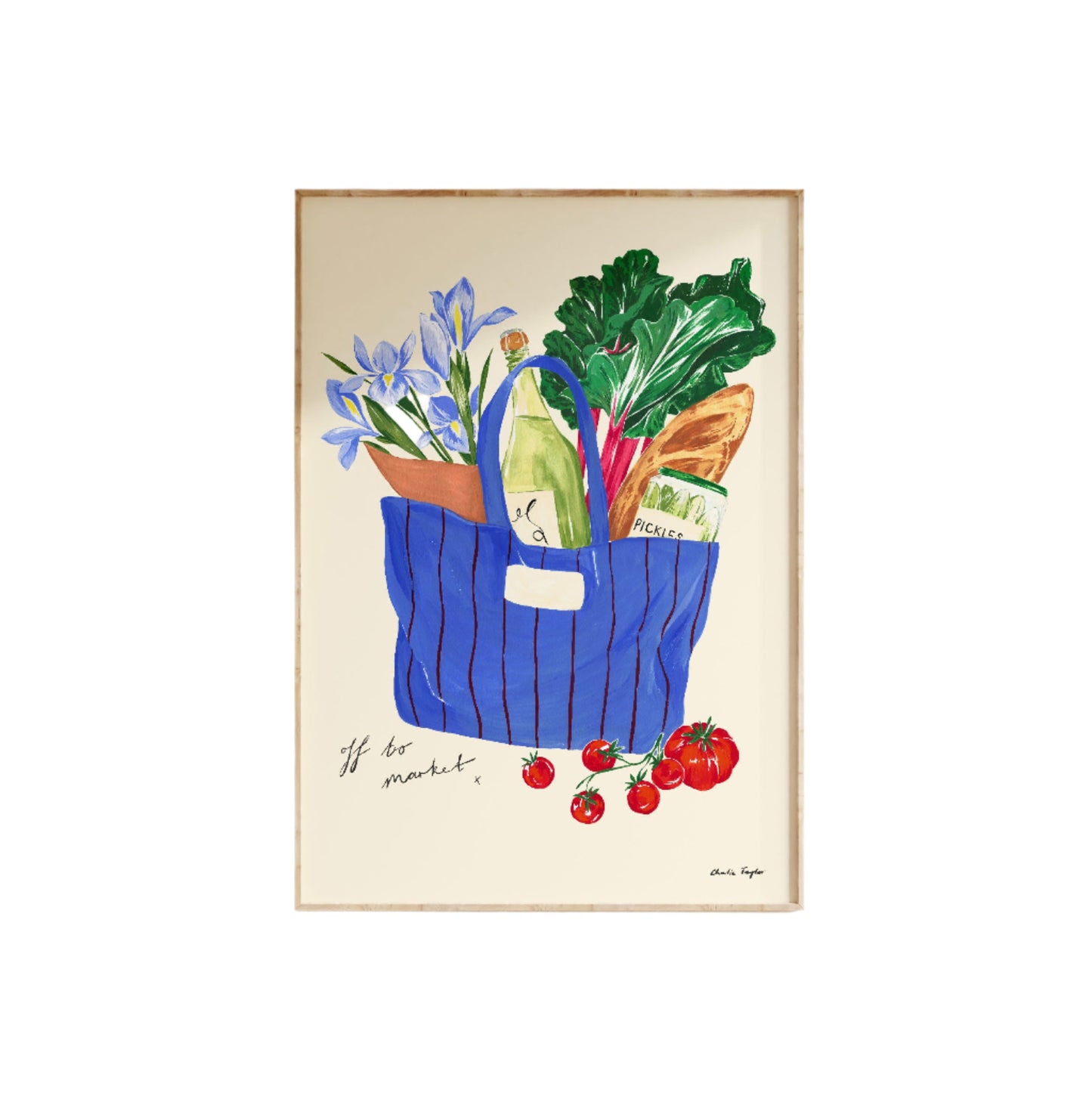 'Off to Market' Print