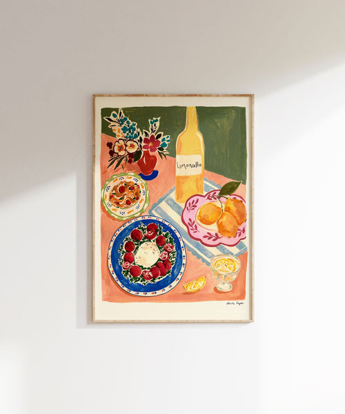 Sicily Dinner' Print