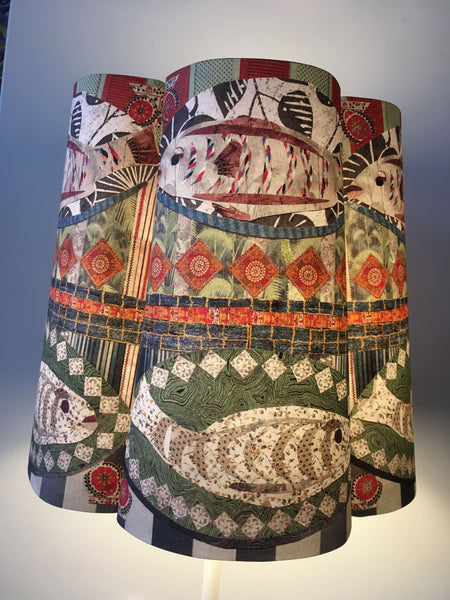 Fishy on a Dishy Lampshade