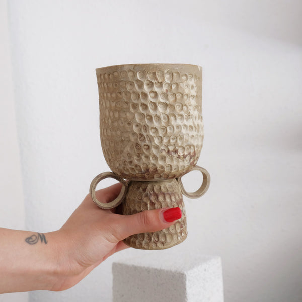 Lisa - Nerikomi- Ceramic Vase