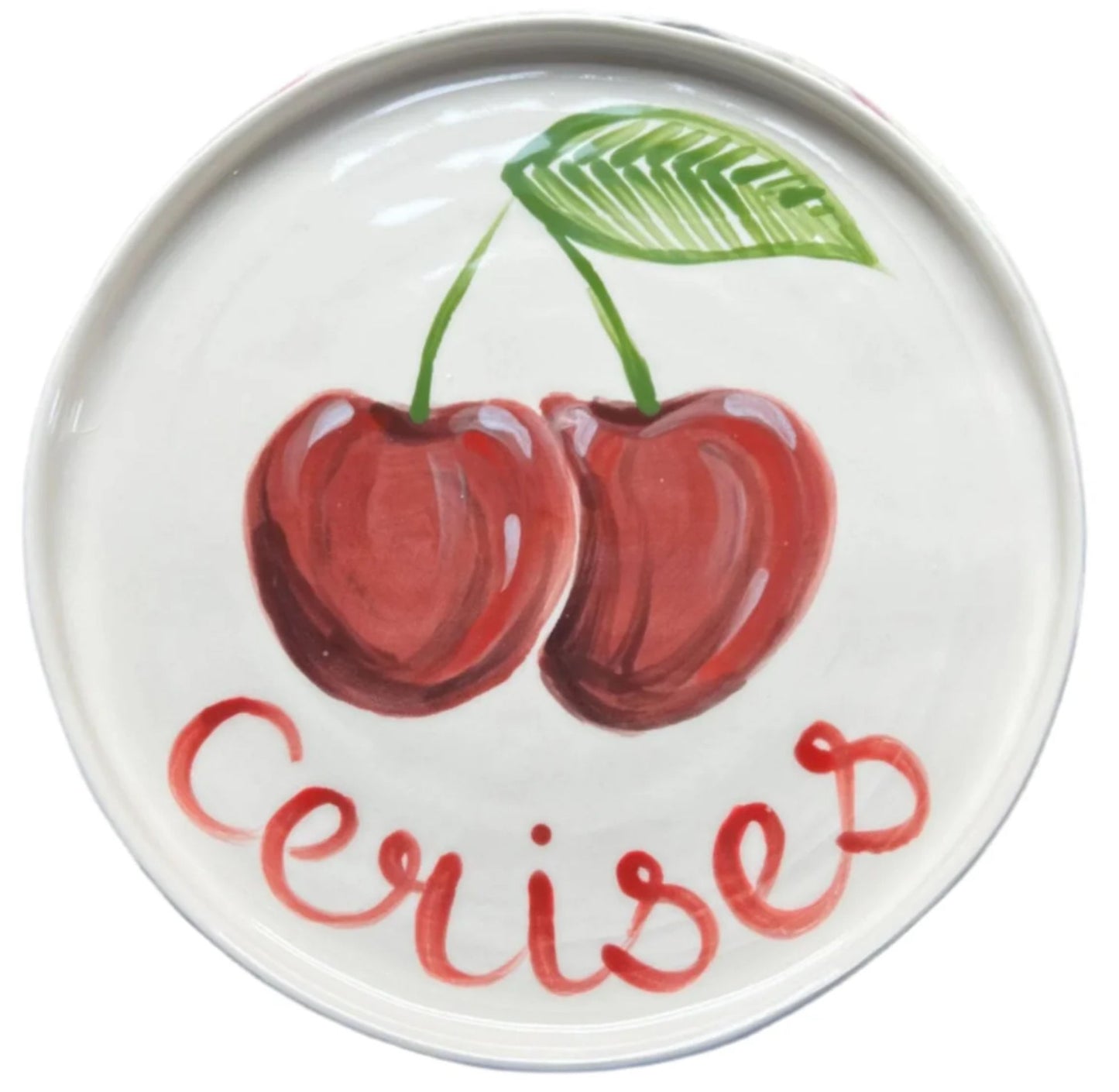 Cerises Plate