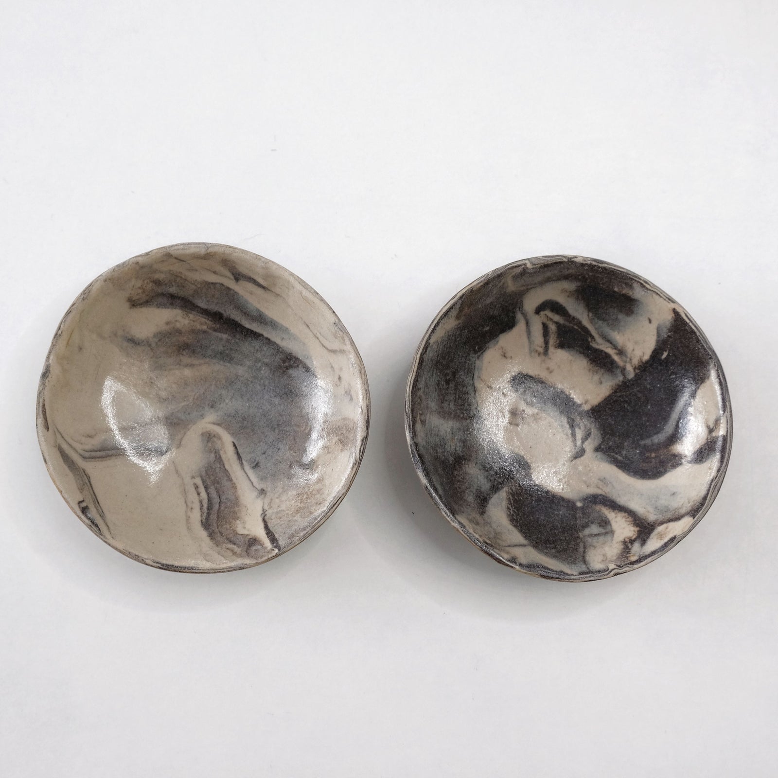 Mieke - Small Nerikomi Ceramic Trinket Set of 2