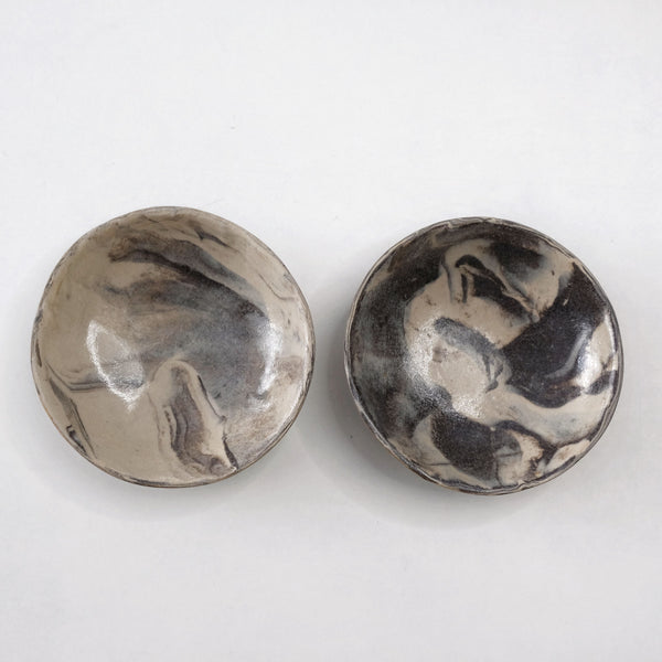 Mieke - Small Nerikomi Ceramic Trinket Set of 2
