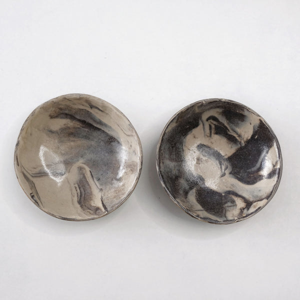 Mieke - Small Nerikomi Ceramic Trinket Set of 2