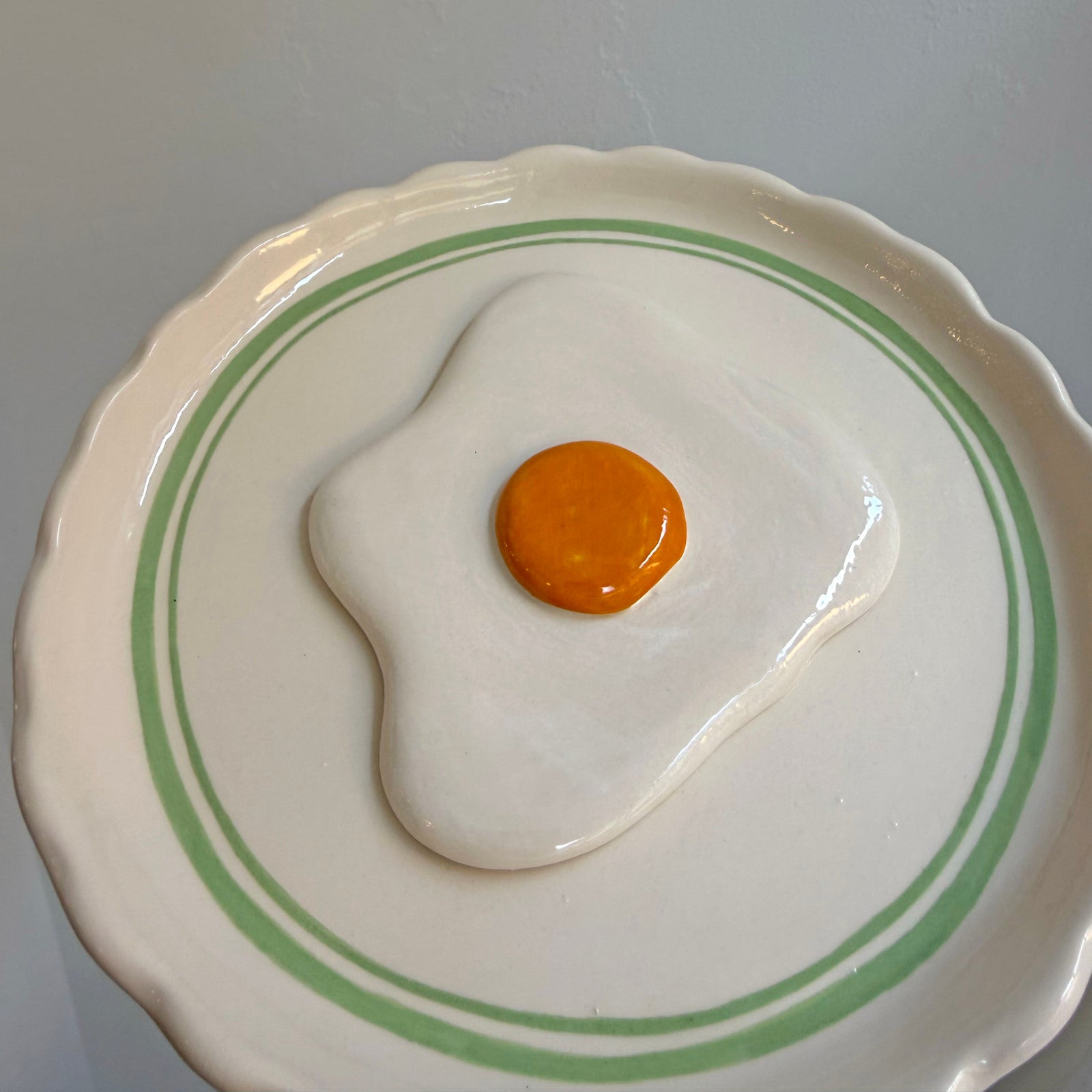 Fried Egg Plate