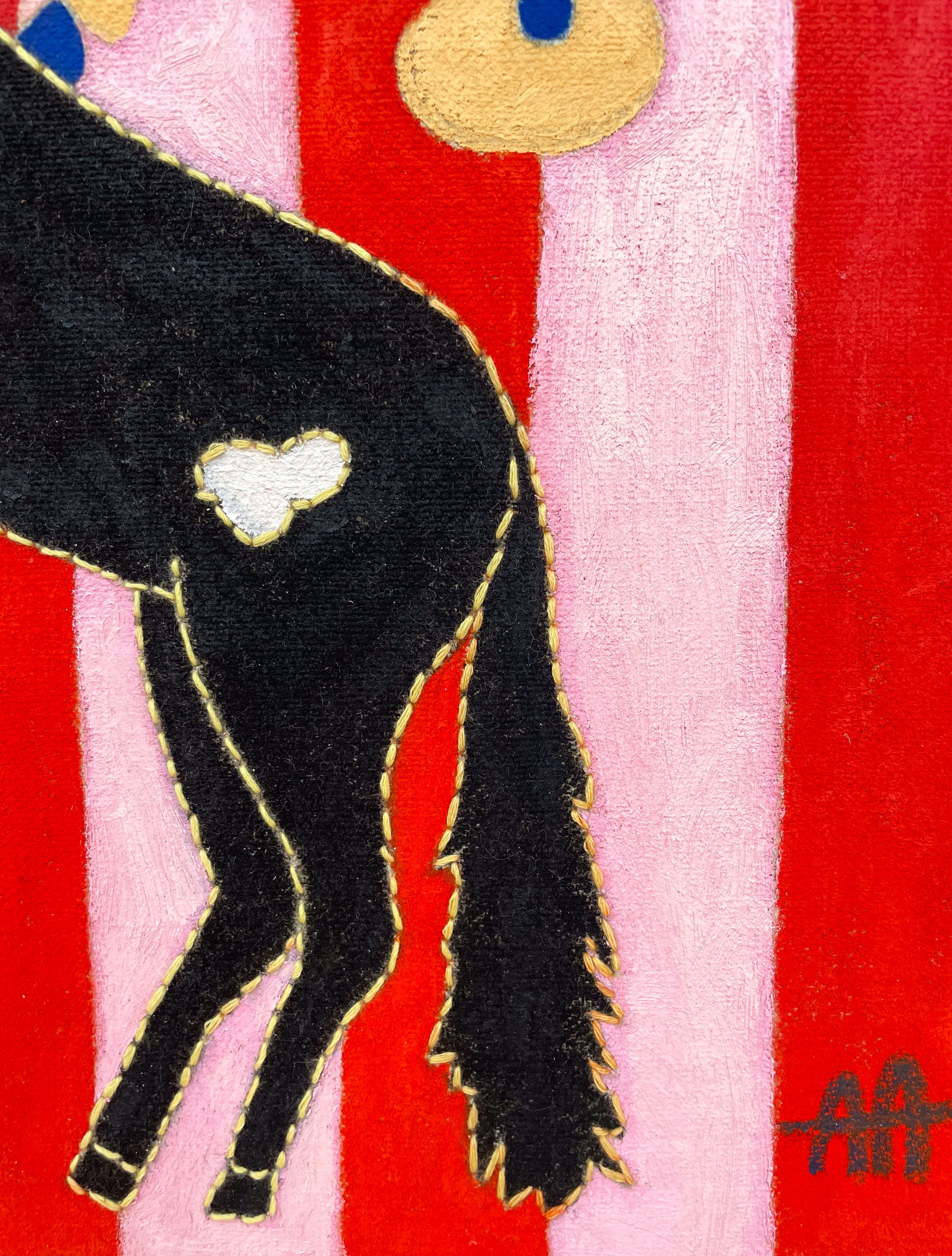 Striped Horse Three, Original Painting