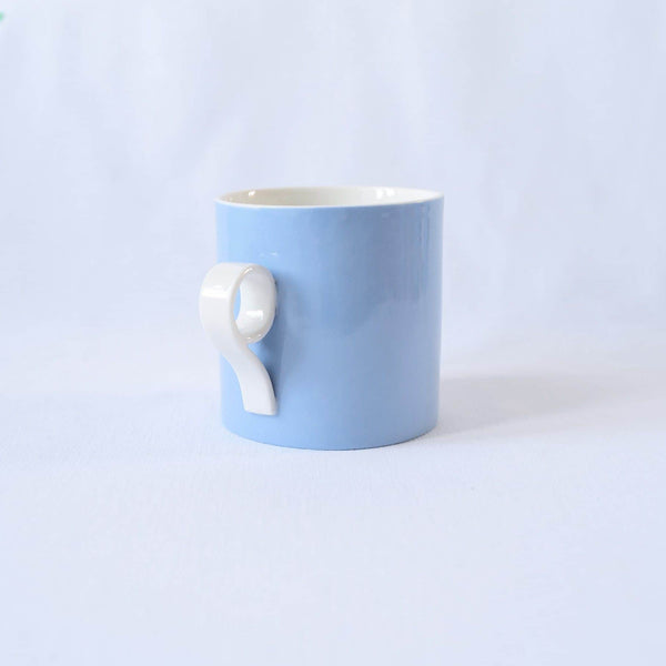 Large Mug in Cornflower - Loop Handle