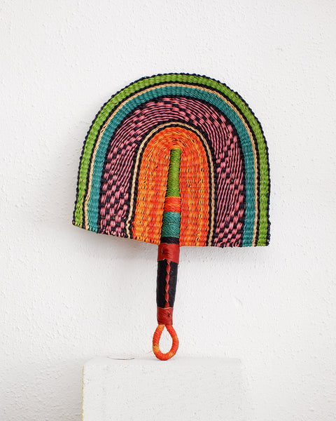 Colourful Bolga Fan from Ghana - 3