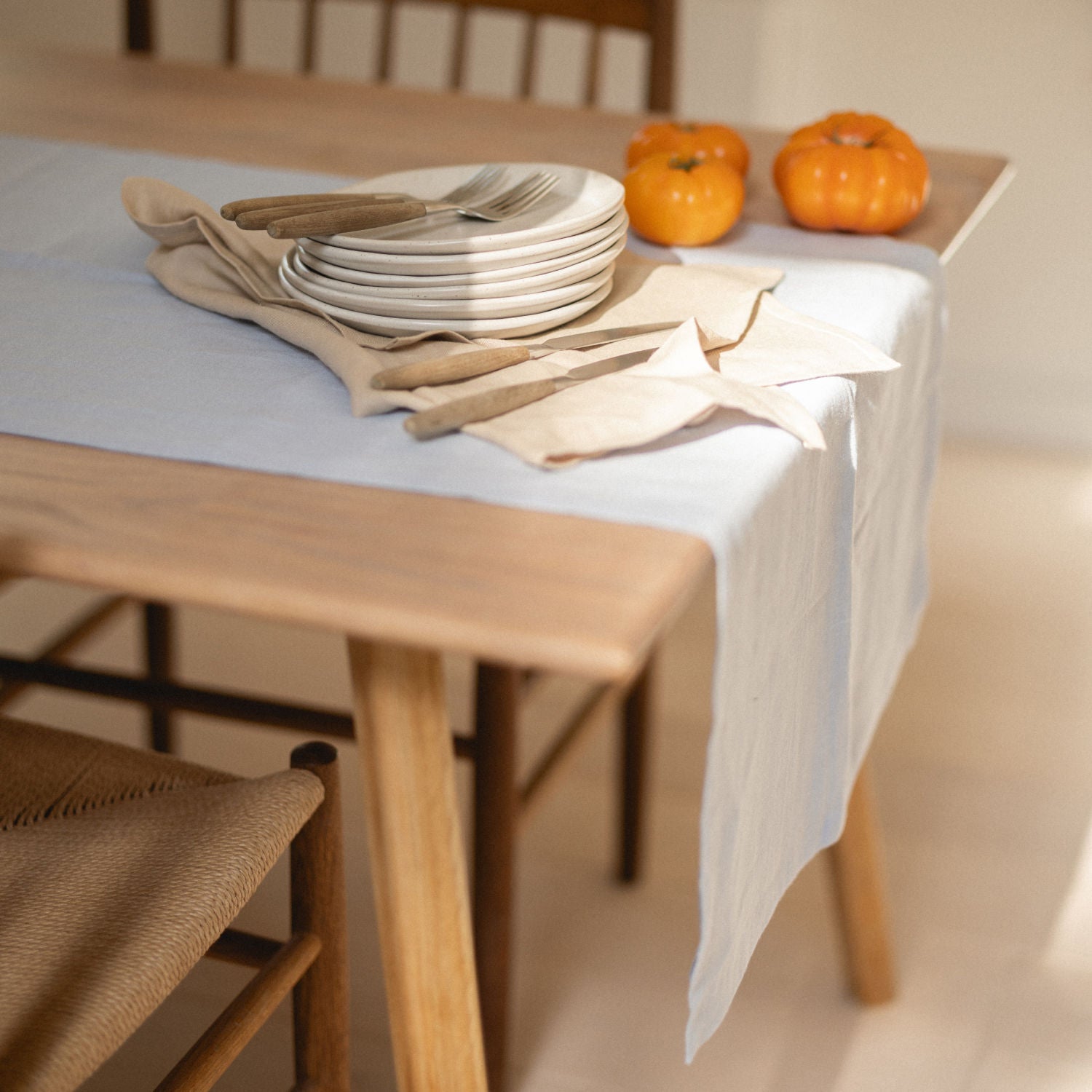 Blue Table Runner
