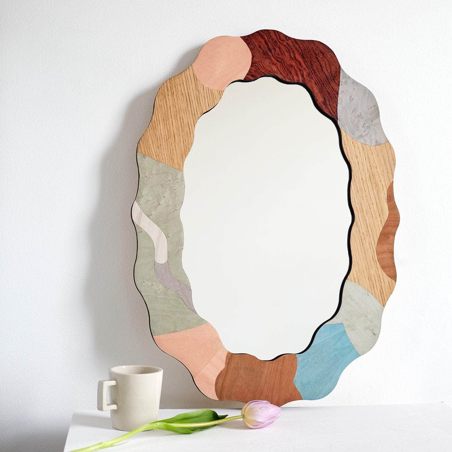 Oval Curve Mirror