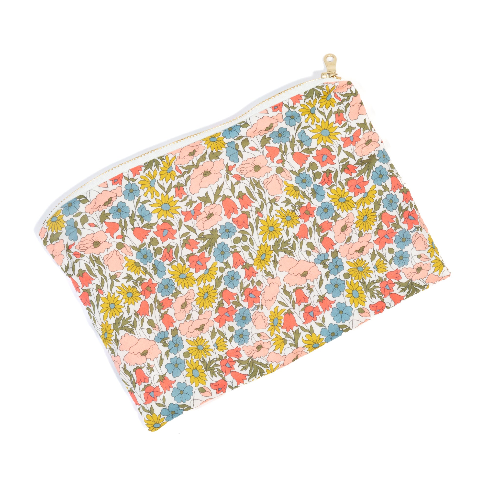Pouch made from Liberty Fabric 'Poppy and Daisy Multi'