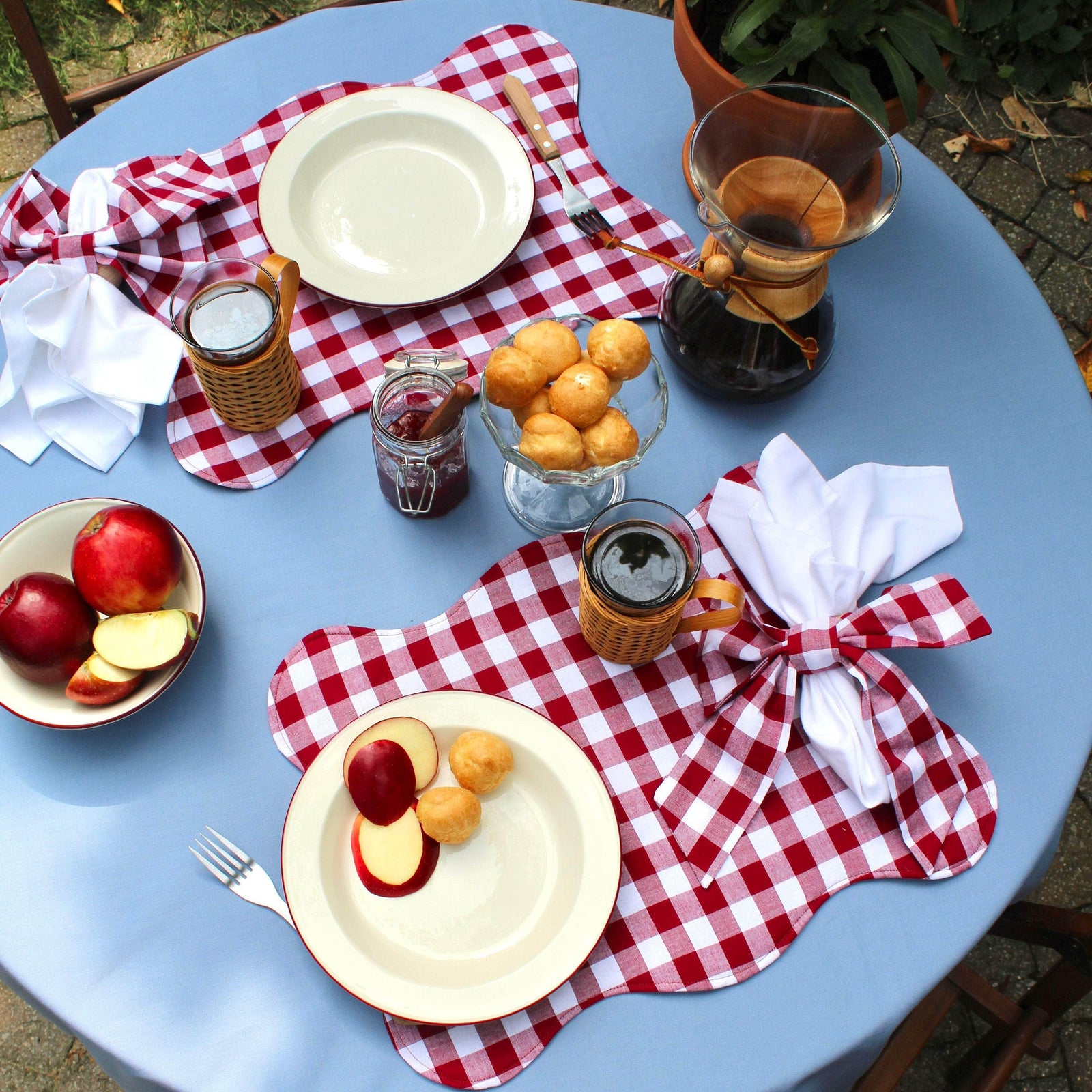 Mon Chou Placemat Red