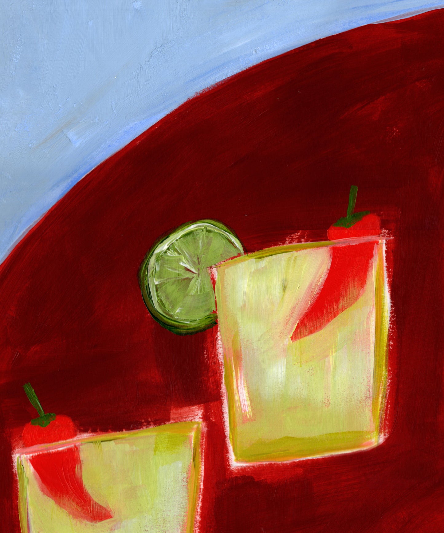 Spicy Margs – Still Life Print of Spicy Margaritas