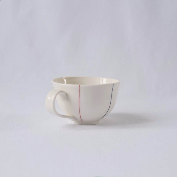 Small Cup with Tricolour Stripes