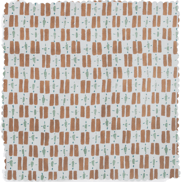 Tiny Check - Terracotta