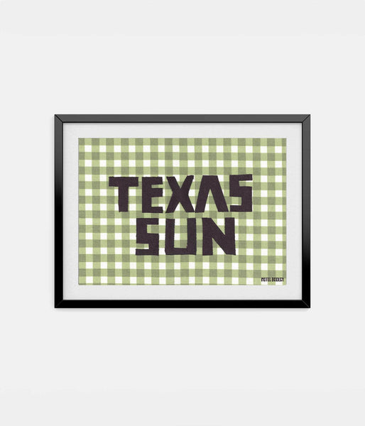 Texas Sun Print
