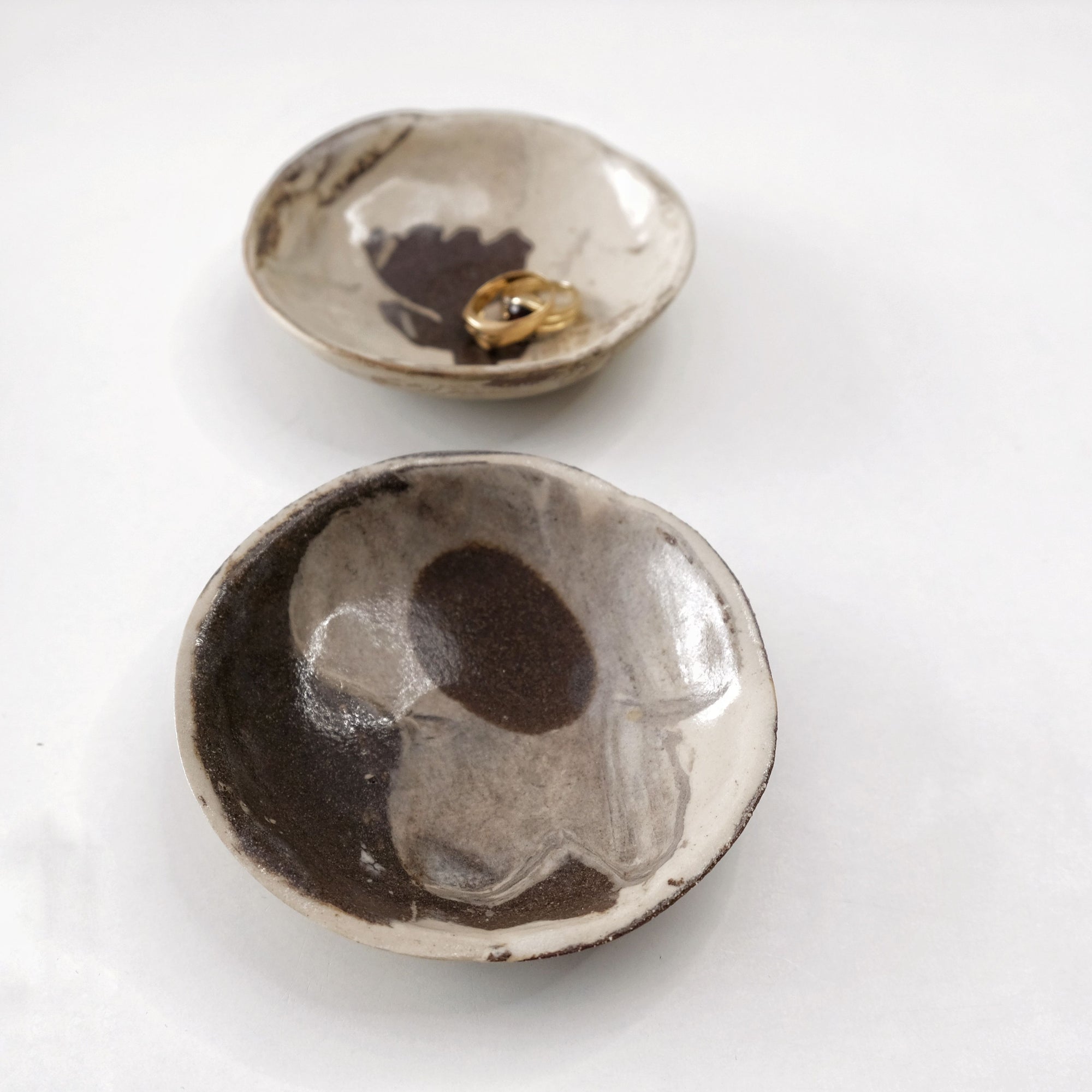 Mieke - Small Nerikomi Ceramic Trinket Set of 2