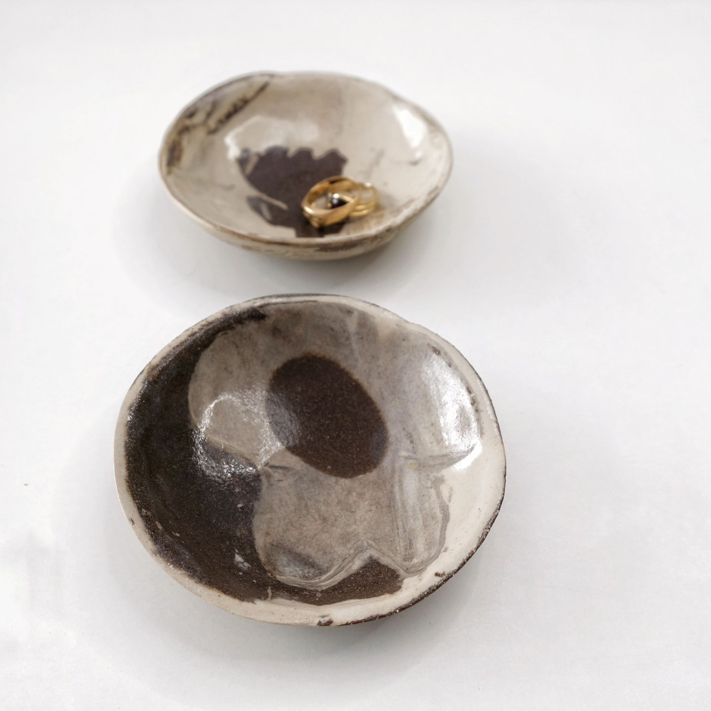 Mieke - Small Nerikomi Ceramic Trinket Set of 2