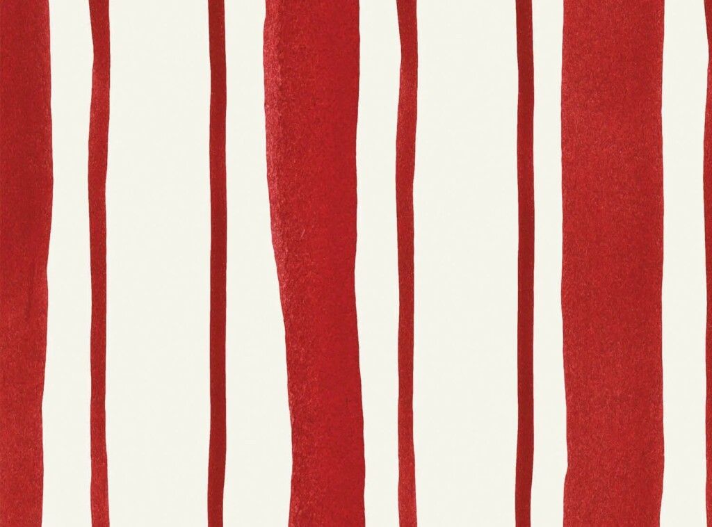Scarlet Stripe Wallpaper