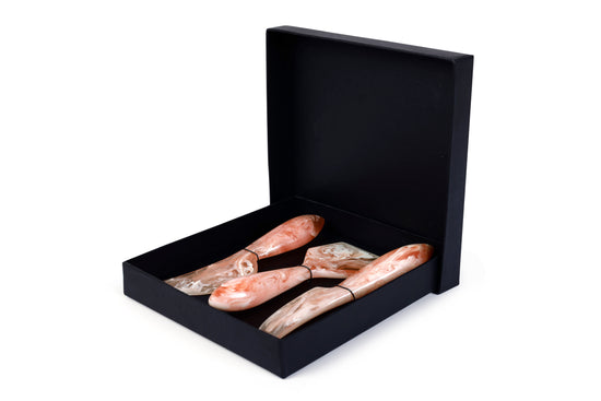 Resin Cheese Knife, Pink (Set of 3)