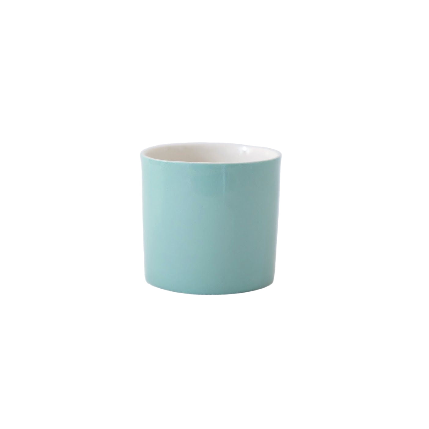 Small Mug in Green - no handle