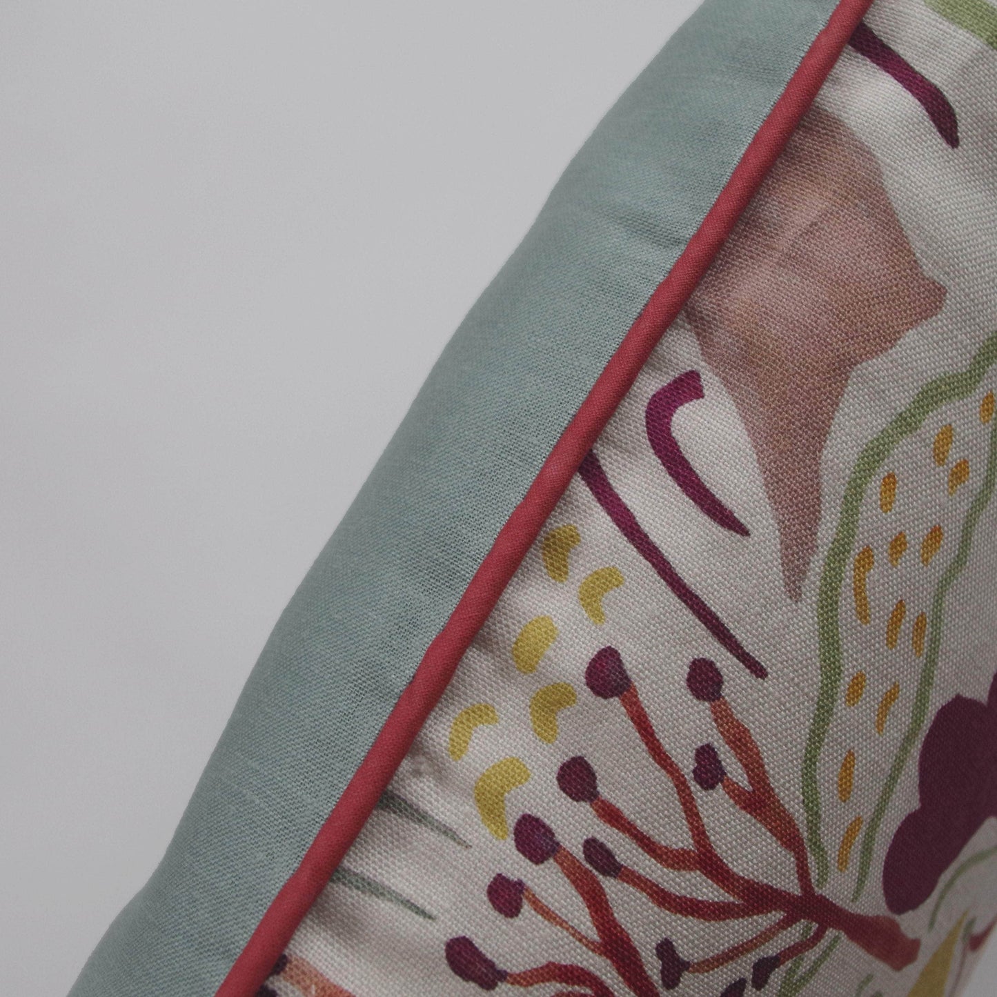 Printed Forest and Hills Cushion