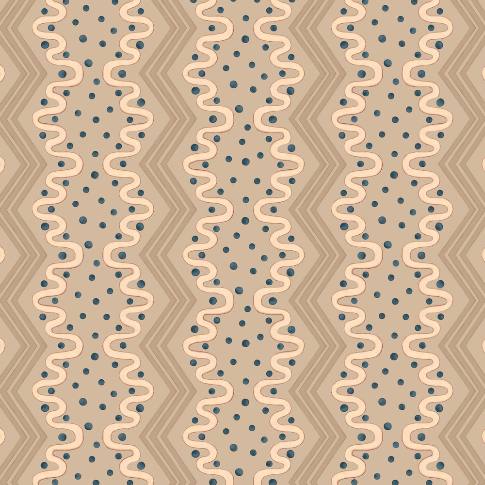 Madame Ziggle Wallpaper - Oat