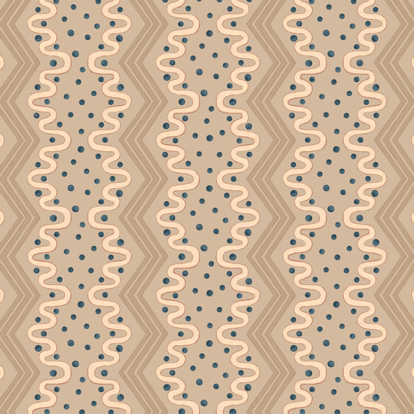 Madame Ziggle Wallpaper - Oat